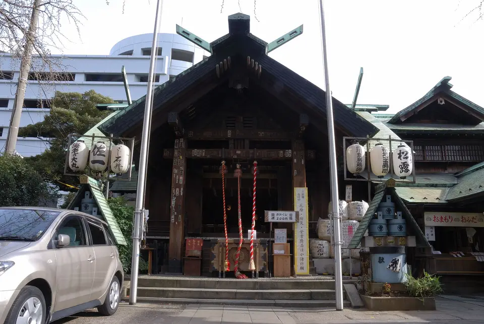 ศาลเจ้านามิโยเกะ อินาริ ย่านสึกิจิ