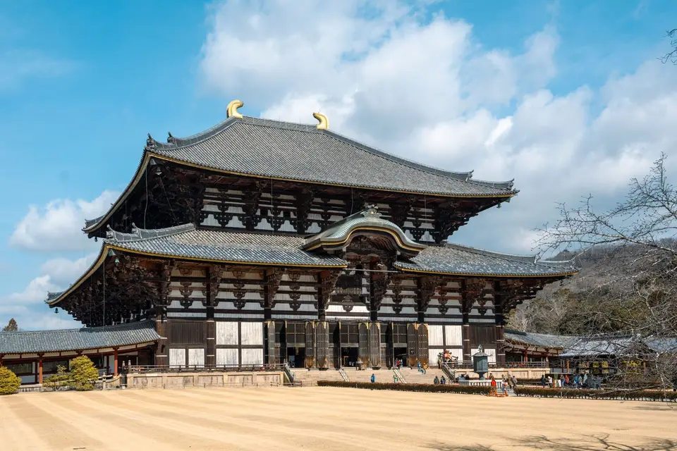 Todai-ji's Great Buddha Hall in Nara